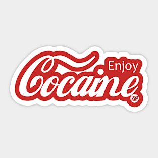 COCAINE Sticker